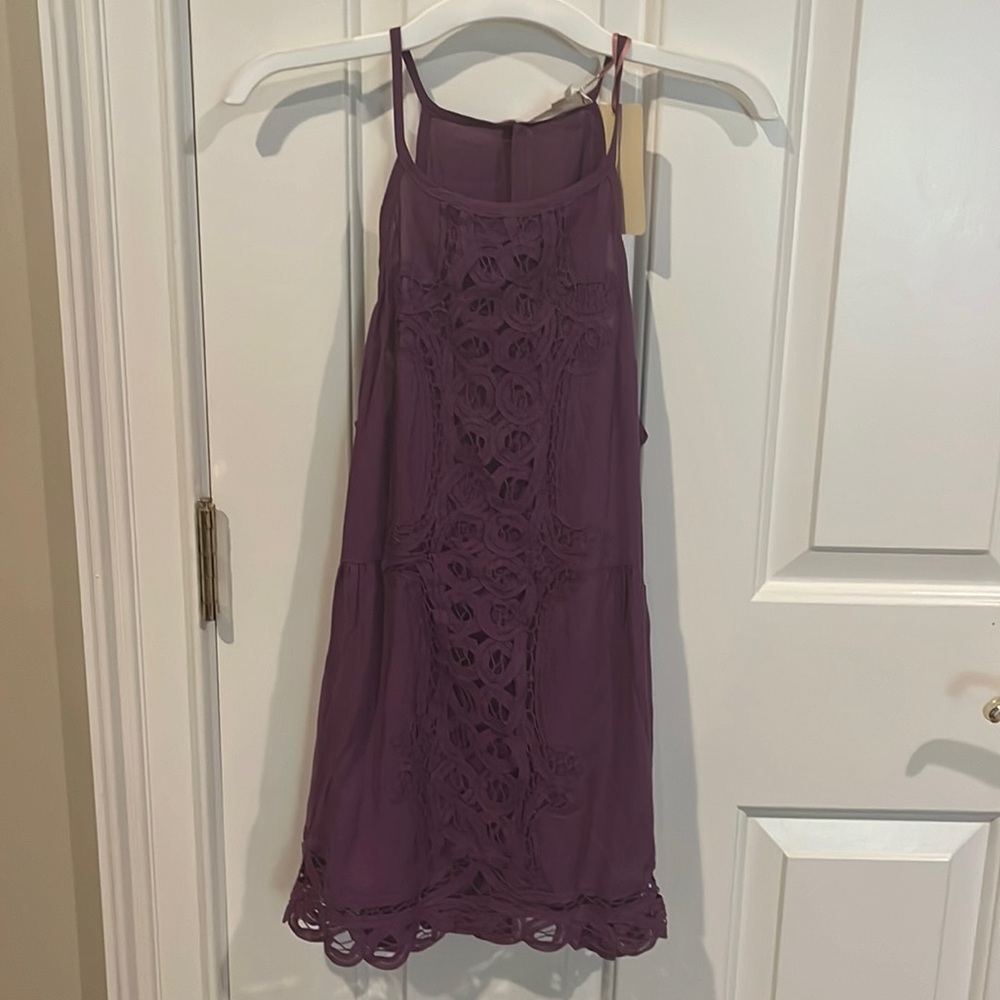 Purple Patterned Tank! Brand-Entro